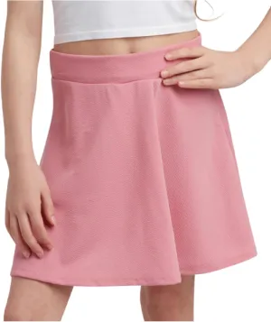 Sweet Hearts Girls Skater Skirt - High Waist Stretch Flare Pleated Mini Uniform Skirts for Girls: Made in USA (Sizes: 5-18)
