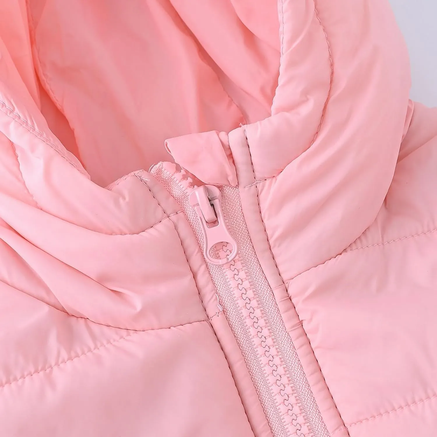 Toddler Boys Down Jacket Fur Hood Thick Warm Winter Coat Parka Fleece Lined Quilted Padded Outerwear
